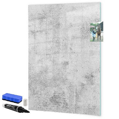 Dry erase board magnetic Modern board for notes and photos