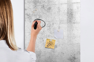 Dry erase board magnetic Modern board for notes and photos