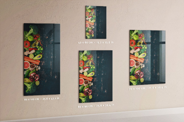 Dry erase board magnetic A stylish board for notes and photos