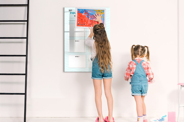 Magnetic dry erase board Planning and achieving personal goals