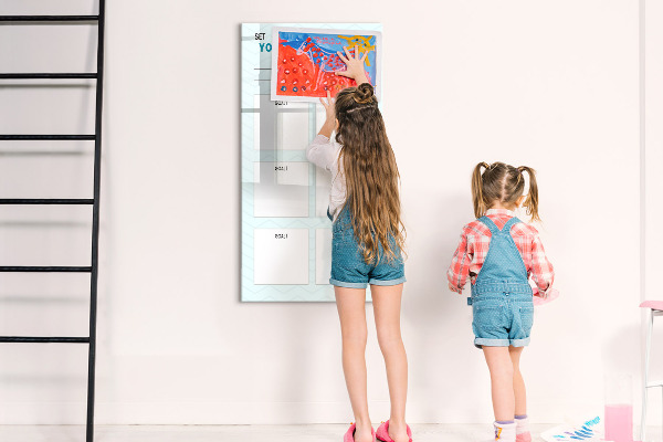 Magnetic dry erase board Planning and achieving personal goals