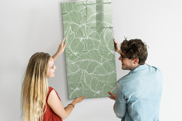 Dry erase board magnetic A colorful board for photos and notes