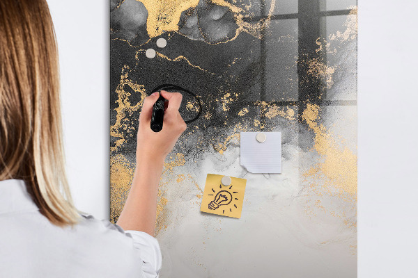 Dry erase board magnetic Modern board for notes and photos