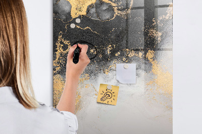 Dry erase board magnetic Modern board for notes and photos