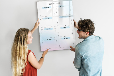 Magnetic dry erase board Vision Board for Personal Goals