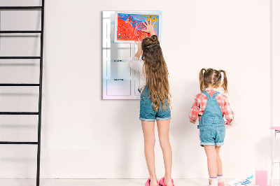 Magnetic dry erase board Vision Board for Personal Goals