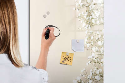 Magnetic dry erase board Creative board for memories and notes