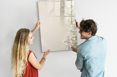 Magnetic dry erase board Creative board for memories and notes