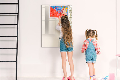 Magnetic dry erase board Creative board for memories and notes