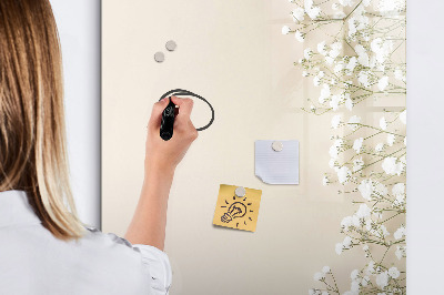 Magnetic dry erase board Creative board for memories and notes