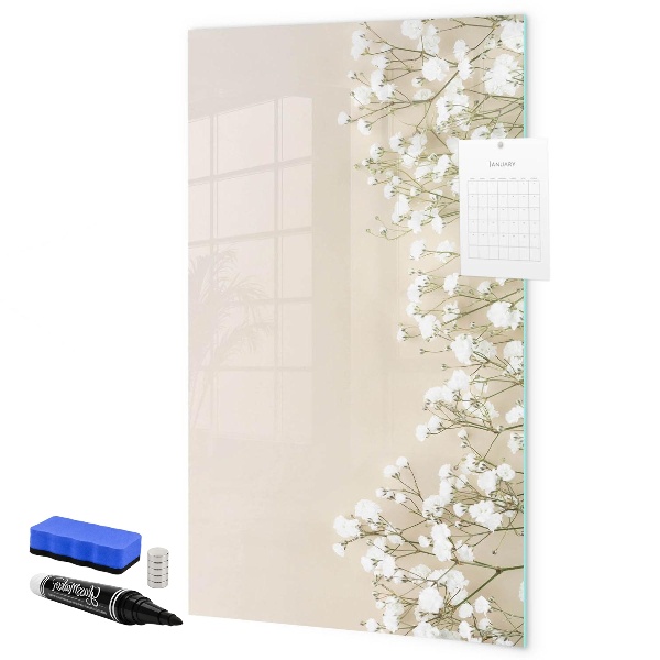 Magnetic dry erase board Creative board for memories and notes