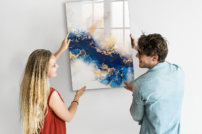Dry erase board magnetic A stylish board for notes and photos