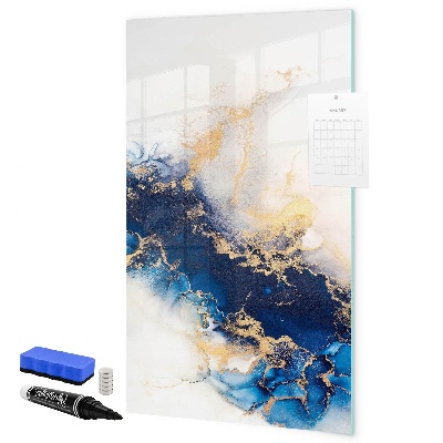 Dry erase board magnetic A stylish board for notes and photos
