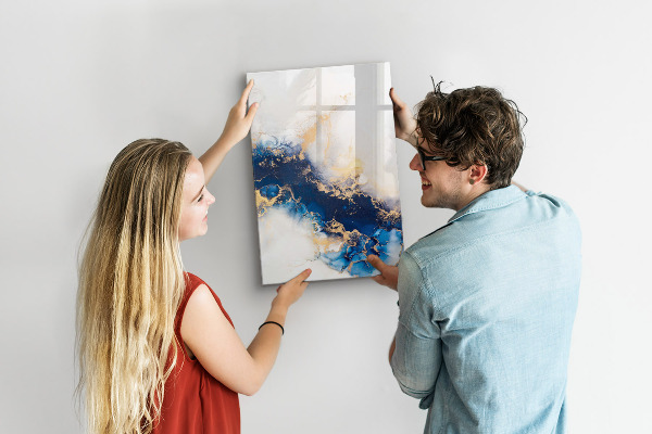 Dry erase board magnetic A stylish board for notes and photos