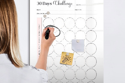 Magnetic dry erase board 30-Day Photography Challenge