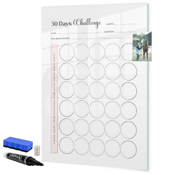 Magnetic dry erase board 30-Day Photography Challenge