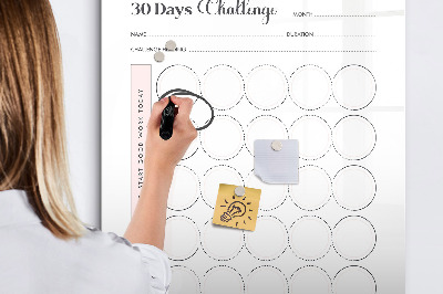 Magnetic dry erase board 30-Day Photography Challenge