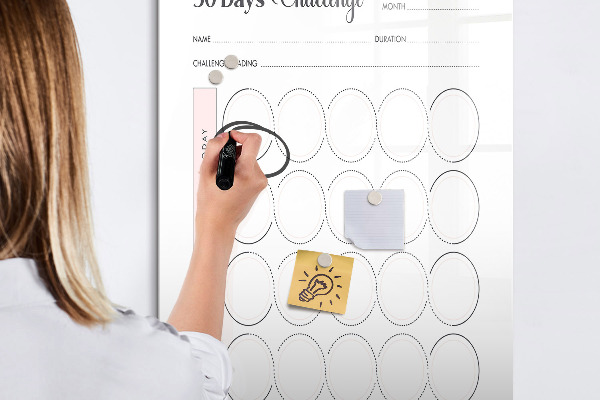 Magnetic dry erase board 30-Day Photography Challenge