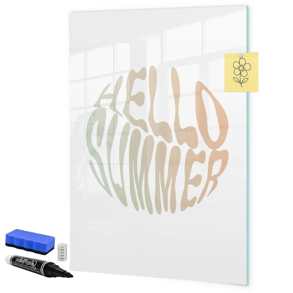 Dry erase board magnetic A summer full of memories and joy