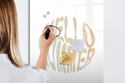 Dry erase board magnetic A summer full of memories and joy