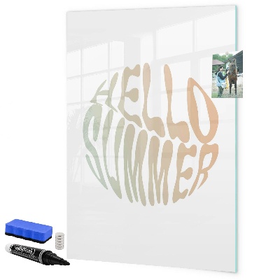 Dry erase board magnetic A summer full of memories and joy