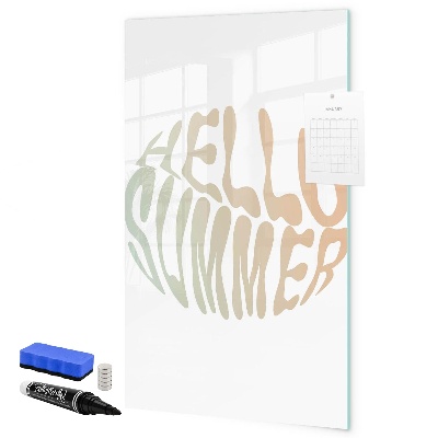 Dry erase board magnetic A summer full of memories and joy