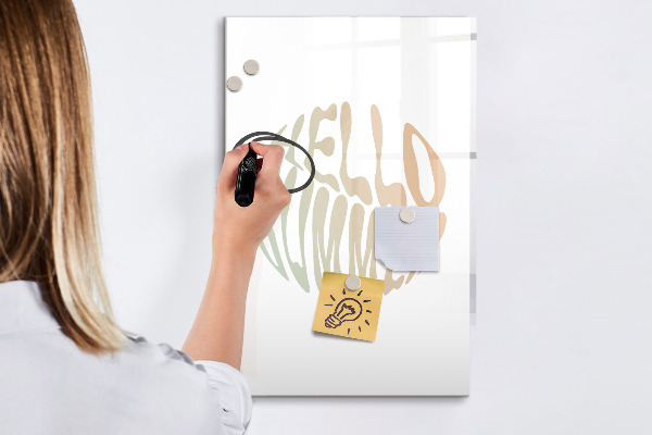 Dry erase board magnetic A summer full of memories and joy