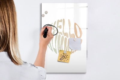 Dry erase board magnetic A summer full of memories and joy