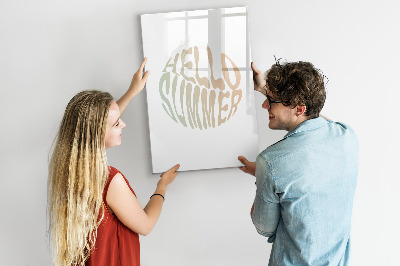 Dry erase board magnetic A summer full of memories and joy