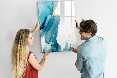 Dry erase board magnetic A colorful board for photos and notes