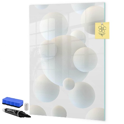Dry erase board magnetic A practical board for notes and photos