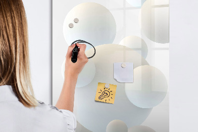 Dry erase board magnetic A practical board for notes and photos