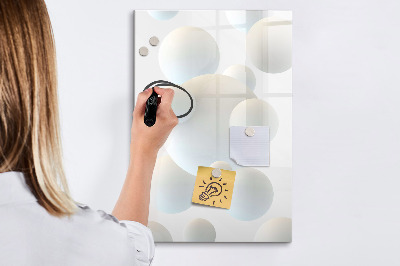 Dry erase board magnetic A practical board for notes and photos