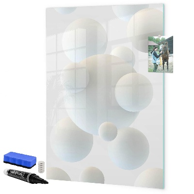 Dry erase board magnetic A practical board for notes and photos