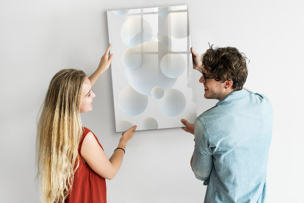 Dry erase board magnetic A practical board for notes and photos