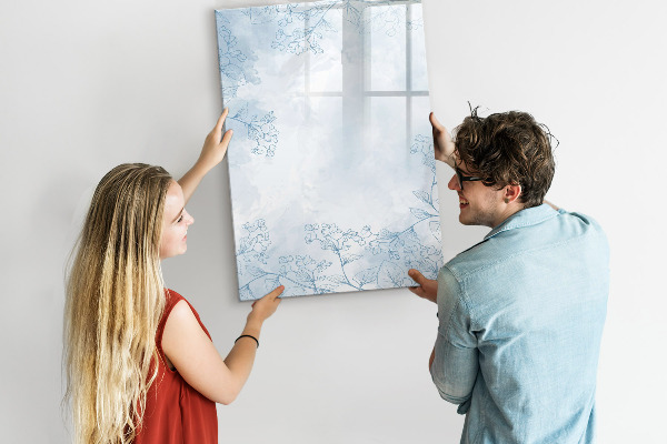 Magnetic dry erase board Creative board for photos and notes