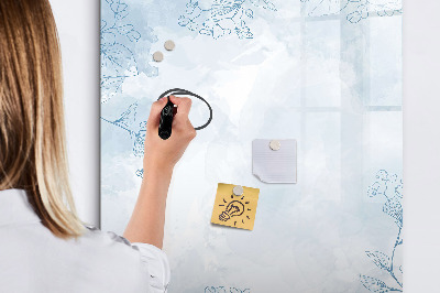 Magnetic dry erase board Creative board for photos and notes