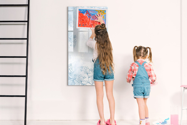 Magnetic dry erase board Creative board for photos and notes