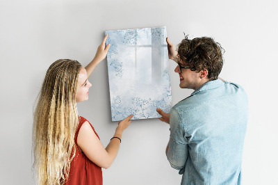 Magnetic dry erase board Creative board for photos and notes