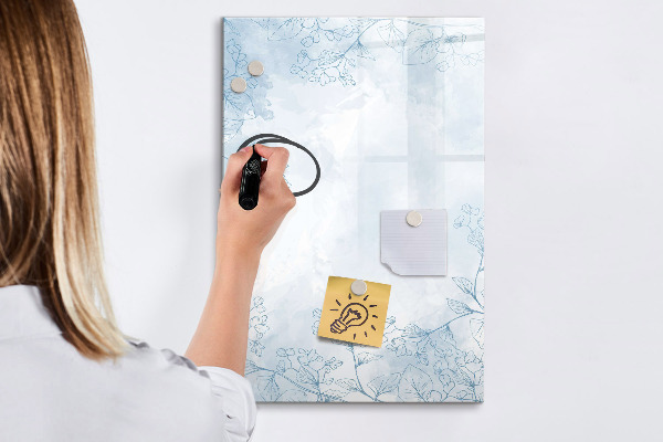 Magnetic dry erase board Creative board for photos and notes