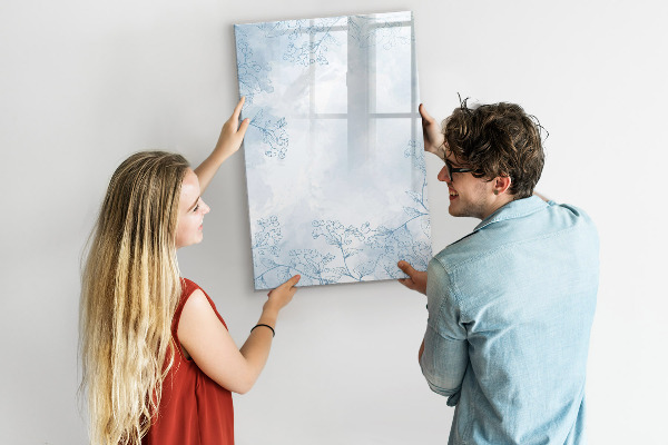Magnetic dry erase board Creative board for photos and notes