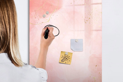 Magnetic dry erase board Pastel board for photos and notes