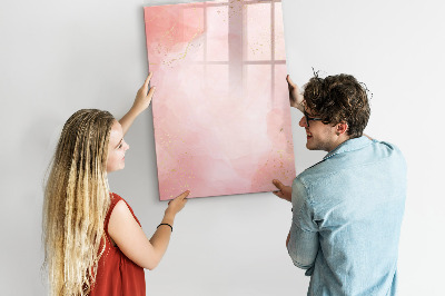 Magnetic dry erase board Pastel board for photos and notes