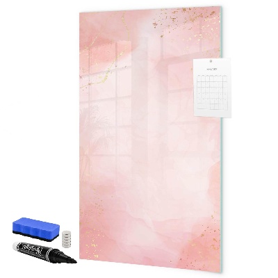 Magnetic dry erase board Pastel board for photos and notes