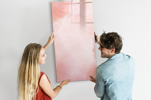 Magnetic dry erase board Pastel board for photos and notes