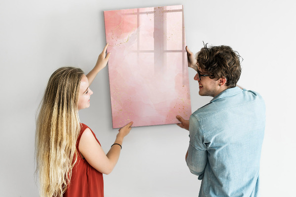 Magnetic dry erase board Pastel board for photos and notes