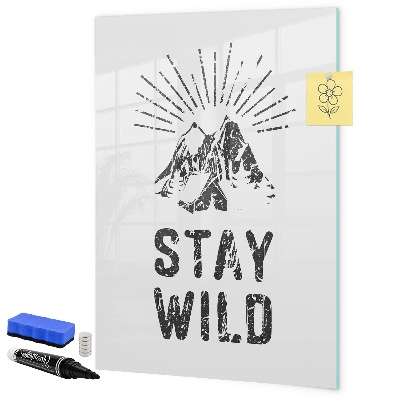 Dry erase board magnetic A creative space for memories and photos