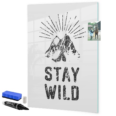 Dry erase board magnetic A creative space for memories and photos