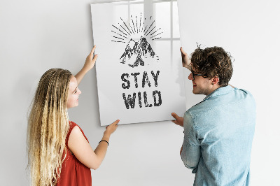 Dry erase board magnetic A creative space for memories and photos