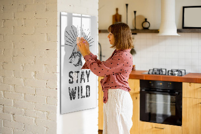 Dry erase board magnetic A creative space for memories and photos